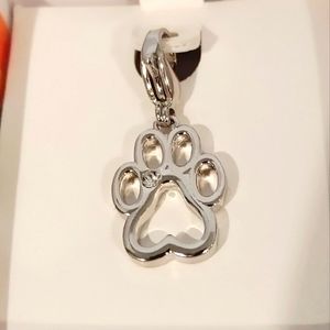 Paw Print Charm
